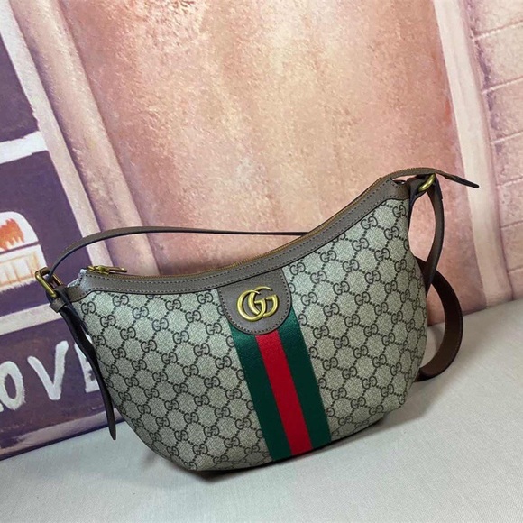 Paolo Gucci Handbags - Gucci Ophidia GG small shoulder bag